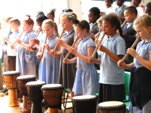 African Music School children